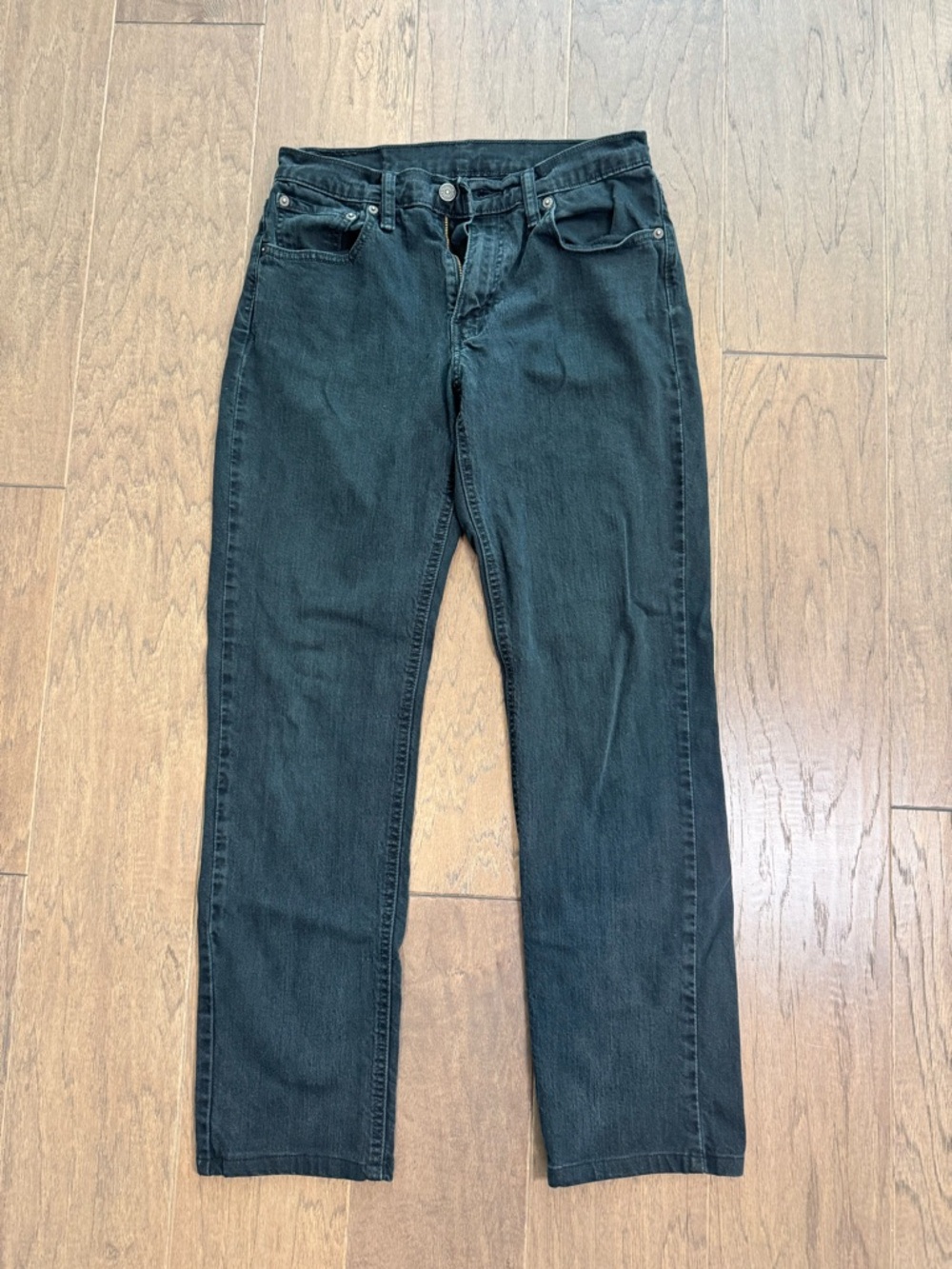 Levi's Men's Black Straight Leg Jeans 29/32